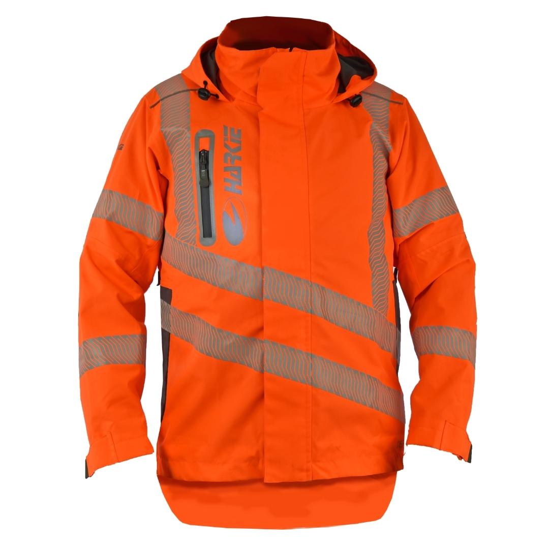 Harkie Defiance Jacket, orange - Risborough Garden Machinery