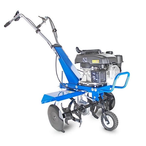 Hyundai 150cc 56cm Petrol Garden Tiller, Cultivator, Rotovator and Rototiller 4 - Stroke 2.7kW 4 x 4 Blades | HYT150 - Risborough Garden Machinery