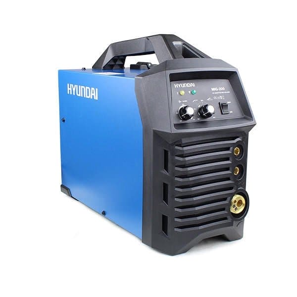 Hyundai 200A MIG / MMA (ARC) Inverter Welder Single Phase 230V | HYMIG200 - Risborough Garden Machinery