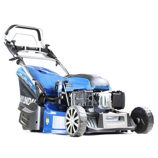 Hyundai 21" / 53cm 196cc Electric - Start Self - Propelled Petrol Roller Lawnmower, 70L Catcher & Rear Discharge | HYM530SPER - Risborough Garden Machinery