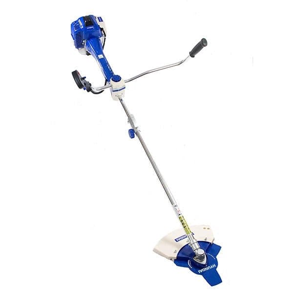 Hyundai 50.8cc Petrol Grass Trimmer / Brushcutter 'Cow Horn' Handlles 45cm Cutting Width | HYBC5080AV - Risborough Garden Machinery