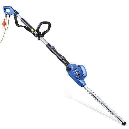 Hyundai 550W 450mm Long Reach Corded Electric Pole Hedge Trimmer/Pruner | HYPHT550E - Risborough Garden Machinery