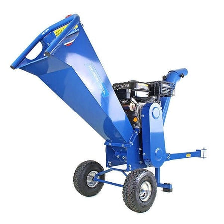 Hyundai HYCH7070E - 2 7hp 208cc Electric Start Wood Chipper - Risborough Garden Machinery