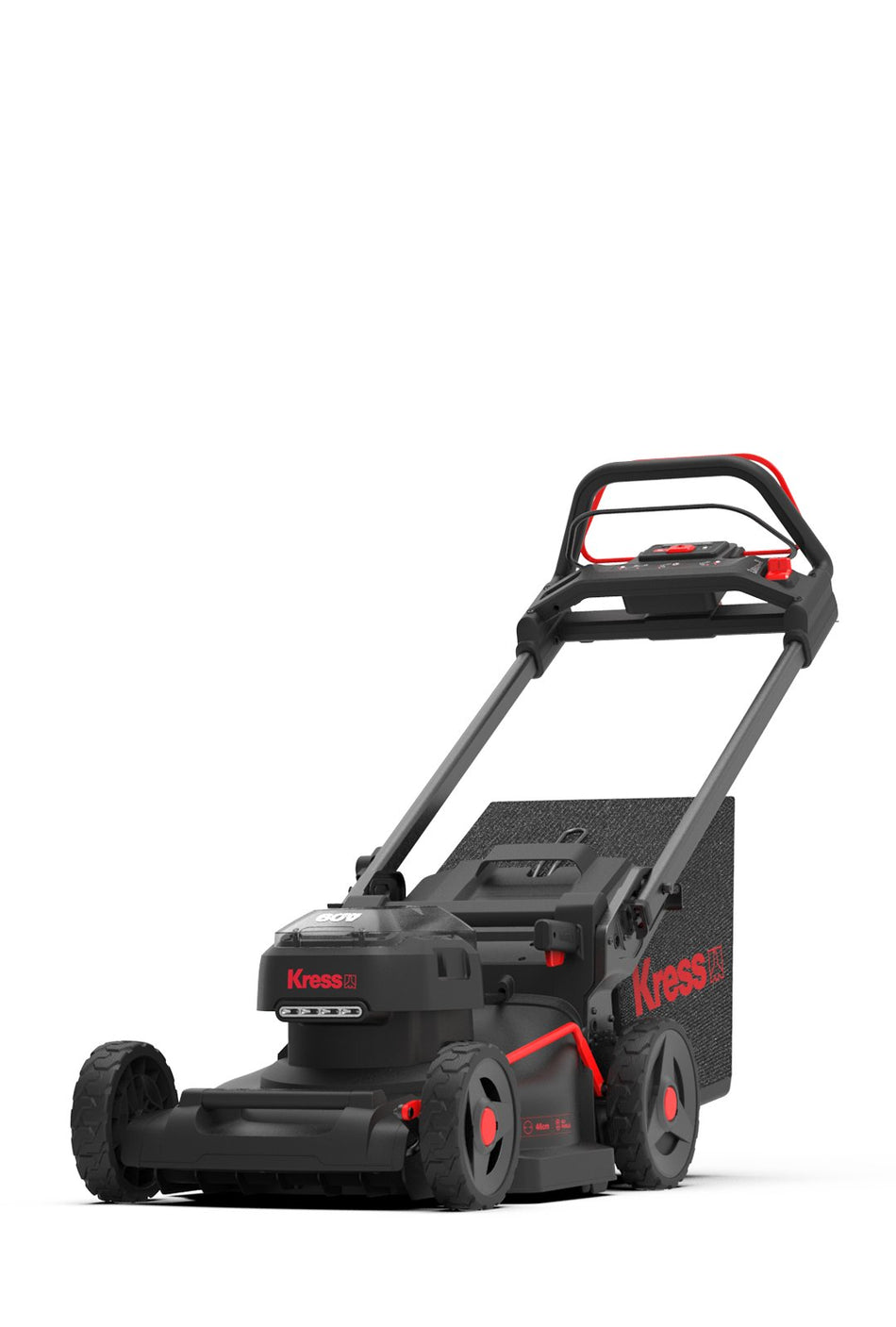 Kress 60 V 46 cm brushless self - propelled lawn mower - Risborough Garden Machinery