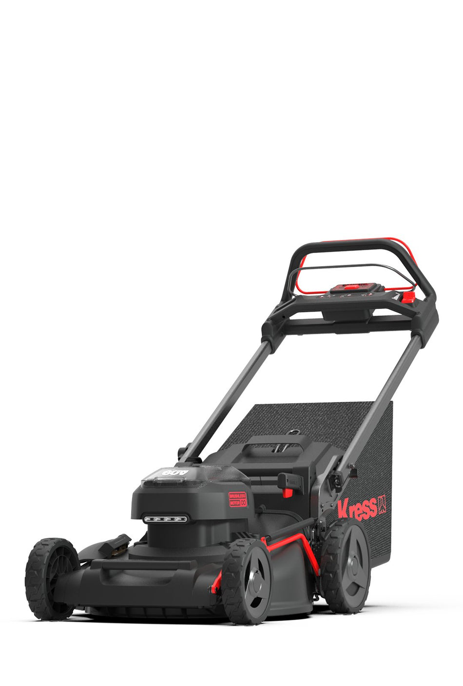 Kress 60 V 51 cm brushless self - propelled lawn mower - Risborough Garden Machinery