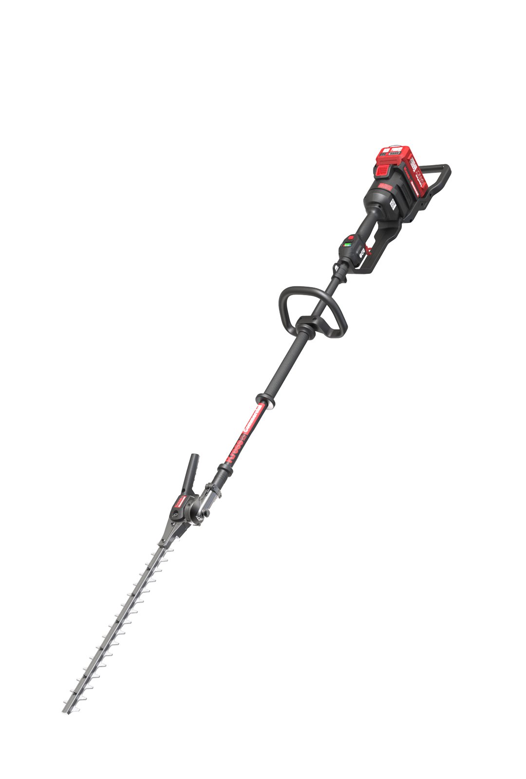 Kress Commercial 60 V 55 cm short shaft articulating (145°) pole hedge trimmer - Risborough Garden Machinery