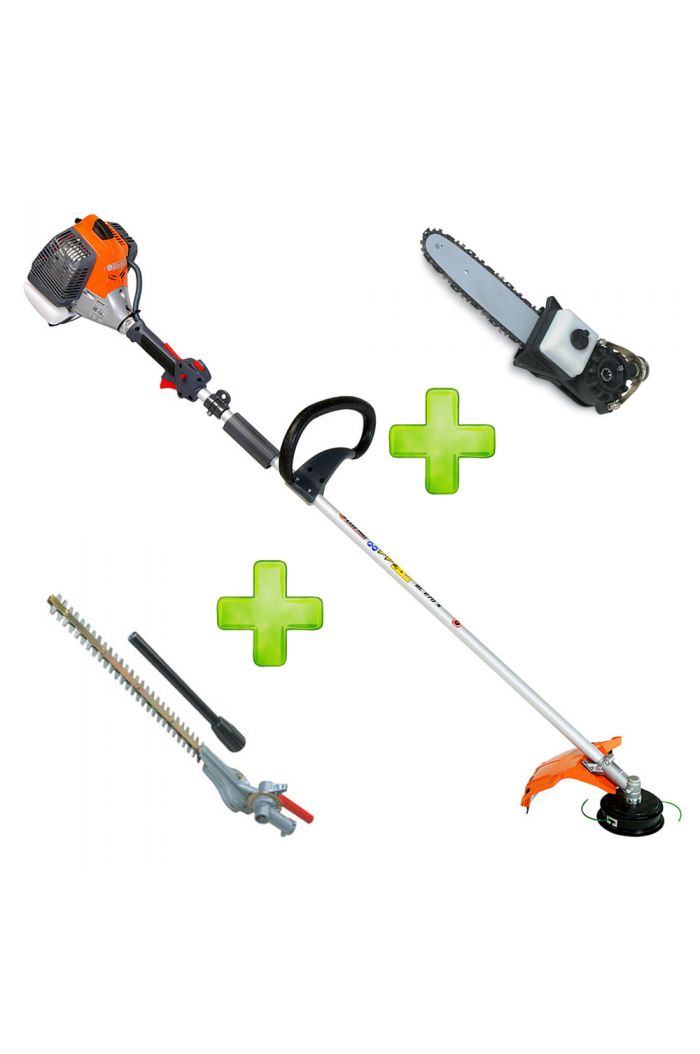 Oleo - Mac BC 270 S Brush Cutter / EH 50 Hedge Trimmer / EP 100 Pruner Kit - Risborough Garden Machinery