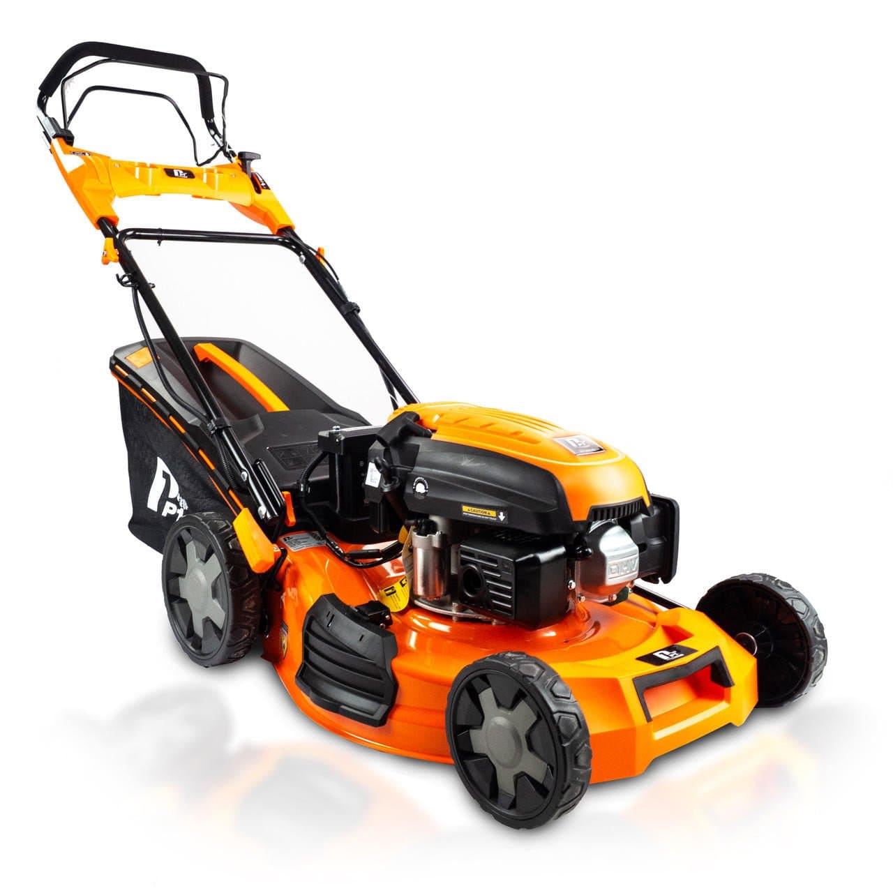 P1 20" / 51cm 196cc 4 - in - 1 Petrol Electric Start Lawnmower Powered by Hyundai, 70L Collect, Mulching, Rear & Side Discharge |P5100SPE - Risborough Garden Machinery